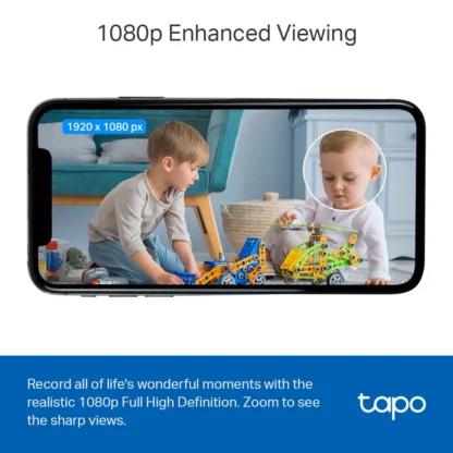 cámara Tapo C100 Seguridad Full HD con visión nocturna avanzada y detección de movimiento. - Imagen 4