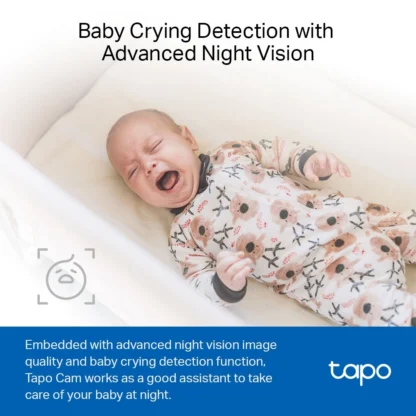 cámara Tapo C100 Seguridad Full HD con visión nocturna avanzada y detección de movimiento. - Imagen 6