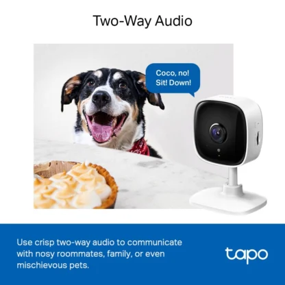 cámara Tapo C100 Seguridad Full HD con visión nocturna avanzada y detección de movimiento. - Imagen 2