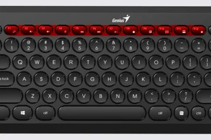 Teclado Genius + Mouse Luxemate Q8000 Tkl Wireless Usb Multimedia Sp Black (31340013401) - Imagen 3