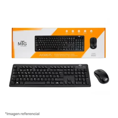 Teclado + Mouse Mtg By Targus Wireless Sp Black (Akm615Eslp) - Imagen 3