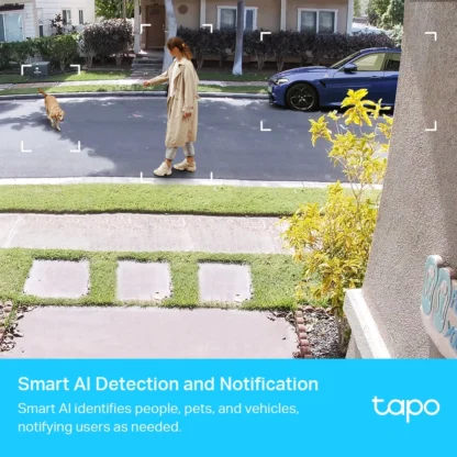Tapo C420S2 Sistema de Cámaras Wi-Fi 2K con Batería y Visión Nocturna - Imagen 5